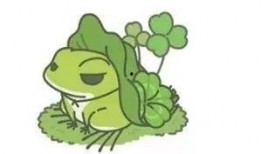 网红青蛙站在路边吃瓜,萌态十足引网友热议